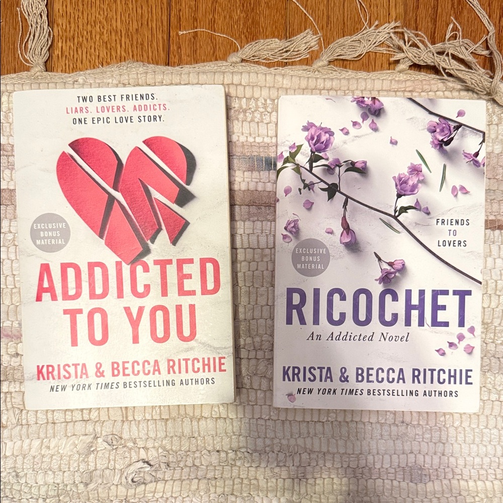 Addicted To You Ricochet Books Krista Becca Ritchie Series Summer Beach Reading